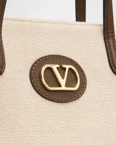 Valentino Garavani Antibes Medium Cotton-Blend Top Handle Bag | Thumbnail 4