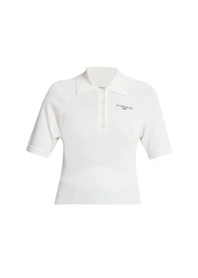 Givenchy Cropped Short-Sleeve Polo Shirt