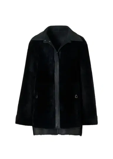 Akris Harper Reversible Lamb Shearling Single-Breasted Jacket | Thumbnail 1