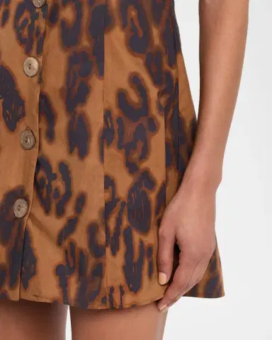 MISA Los Angeles Alyse Leopard Mini Dress | Thumbnail 5