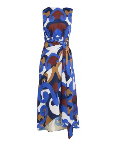 MISA Los Angeles Miles Printed Midi Dress | Thumbnail 1