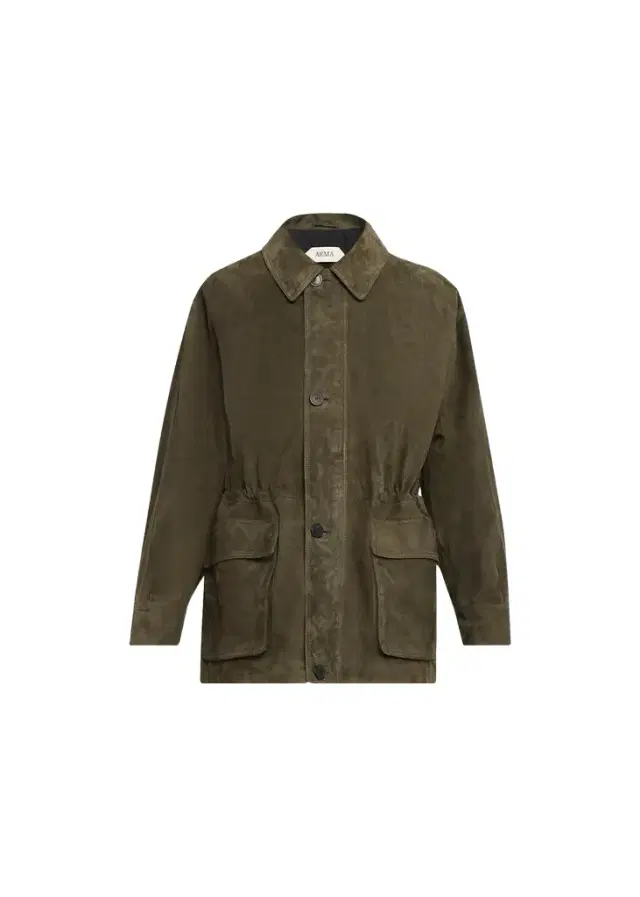 Arma Maeve Drawstring Lambskin Suede Jacket