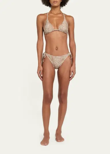 Ramy Brook Benni Leopard Bikini Bottoms | Thumbnail 2