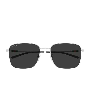 Gucci Men's GG2097SK-001 Square Metal Sunglasses | Thumbnail 1