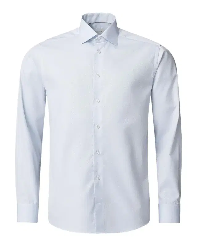 Eton Men's Contemporary-Fit Textured Elevated Piqué Shirt