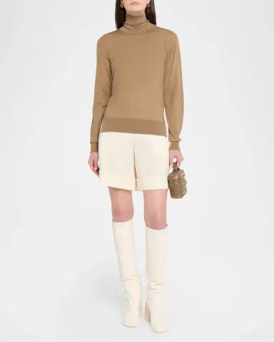 Jil Sander Cashmere-Blend Turtleneck Sweater | Thumbnail 2