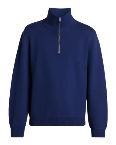Tom Ford Men's Double-Face Half-Zip Sweater | Thumbnail 1