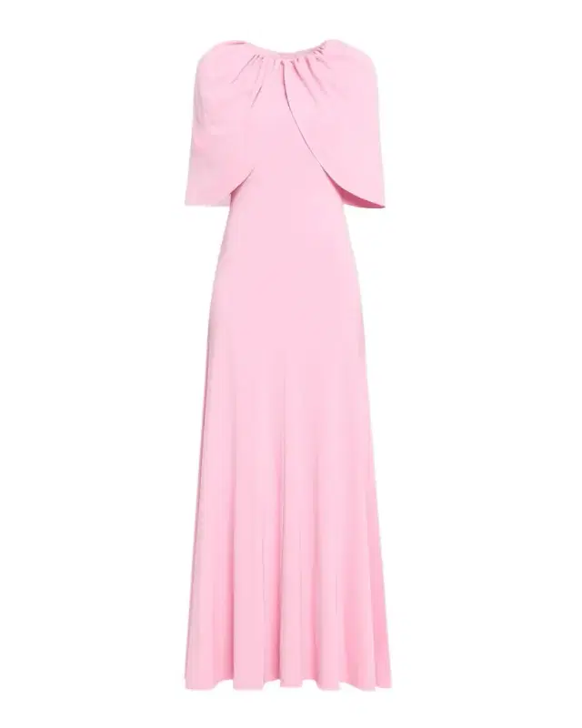 Roland Mouret Fit-And-Flare Jersey Capelet Gown