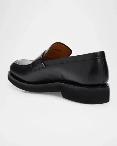 Church's Men's Parham Leather Apron-Toe Penny Loafers | Thumbnail 2