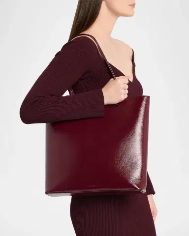 Mansur Gavriel Large Filo Leather Tote Bag | Thumbnail 2