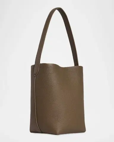 The Row N/S Park Tote Small in Lux Grained Calfksin | Thumbnail 2