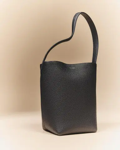 The Row N/S Park Tote Small in Lux Grained Calfksin | Thumbnail 3