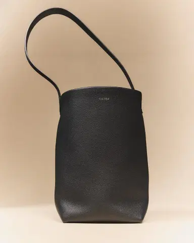 The Row N/S Park Tote Medium in Lux Grained Calfksin | Thumbnail 3 The Row N/S Park Tote Medium in Lux Grained Calfksin | Thumbnail 3