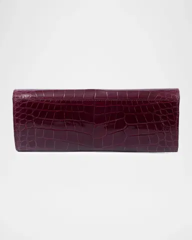 Michelle Wilhite Mini Robbie Embossed Leather Wallet | Thumbnail 3