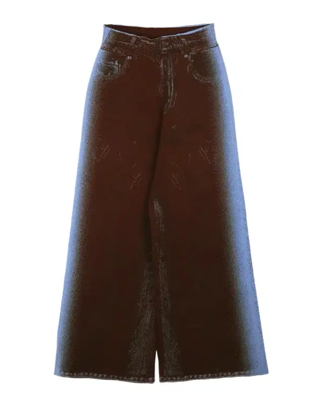 PH5 Zahra Denim-Printed Wide Pants