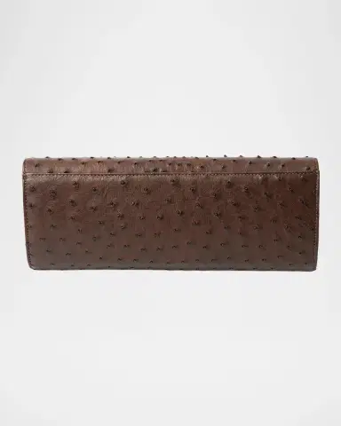 MICHELLE WILHITE Robbie Textured Leather Flap Clutch Bag | Thumbnail 3 MICHELLE WILHITE Robbie Textured Leather Flap Clutch Bag | Thumbnail 3
