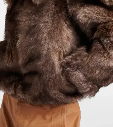 Chloe Chloé Cropped shearling jacket | Thumbnail 5