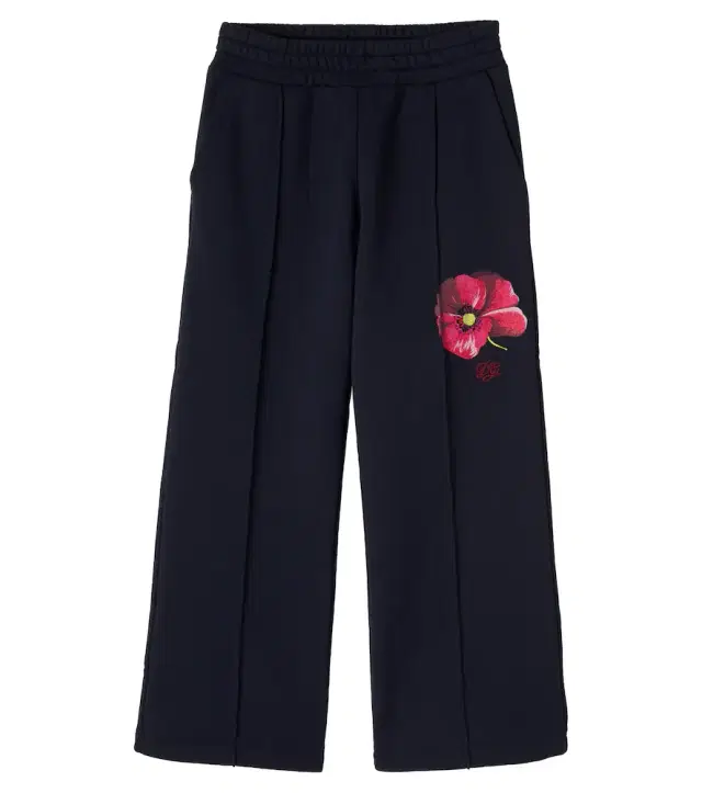 Dolce & Gabbana Kids Printed cotton jersey sweatpants