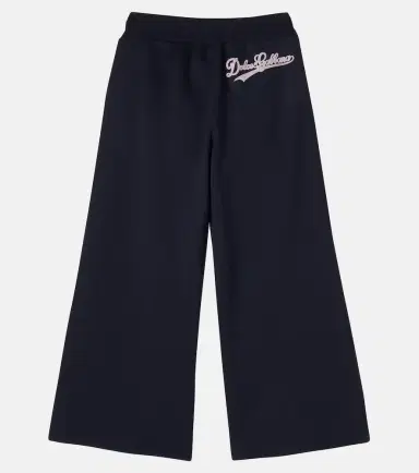 Dolce & Gabbana Kids Striped cotton jersey sweatpants | Thumbnail 3