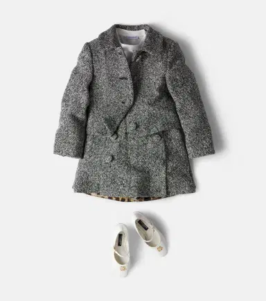 Dolce & Gabbana Kids Wool-blend skort | Thumbnail 4