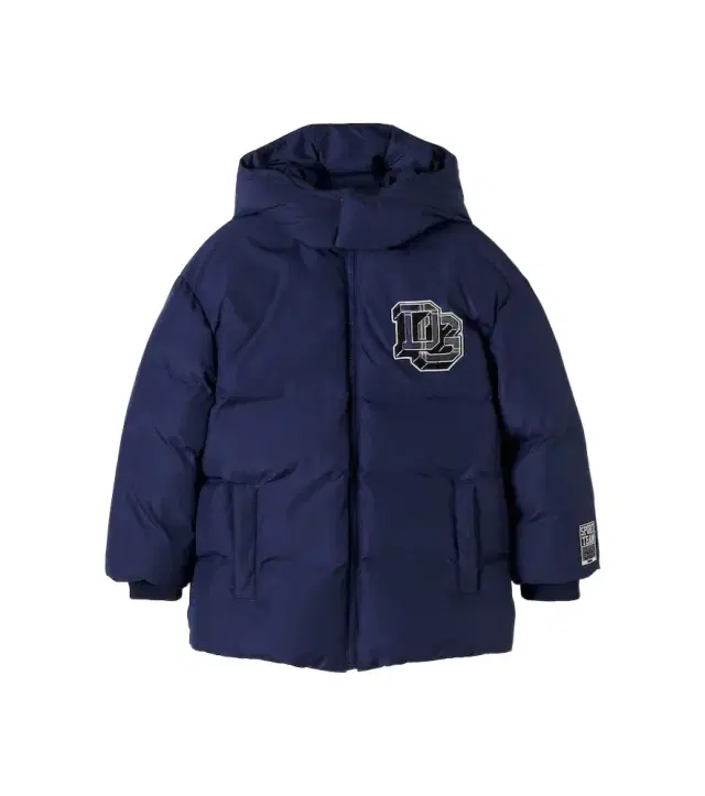 Dolce & Gabbana Kids DG hooded down jacket