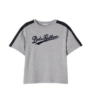 Dolce & Gabbana Kids Logo cotton T-shirt | Thumbnail 1