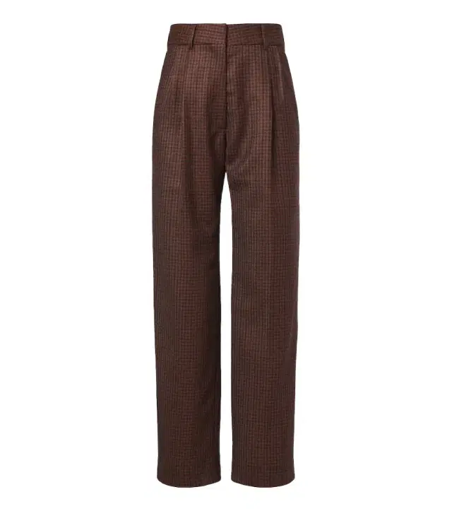 Blaze Milano Blazé Milano Fox checked virgin wool straight pants