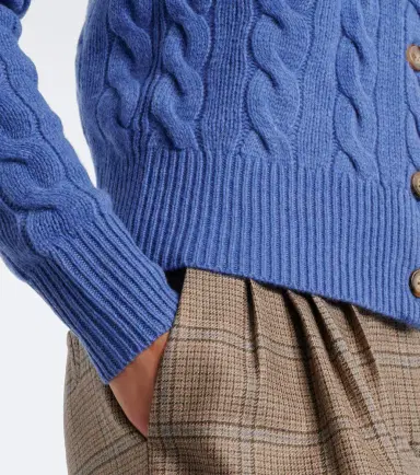 Polo Ralph Lauren Cable-knit wool and cashmere cardigan | Thumbnail 4