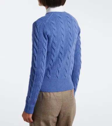 Polo Ralph Lauren Cable-knit wool and cashmere cardigan | Thumbnail 6