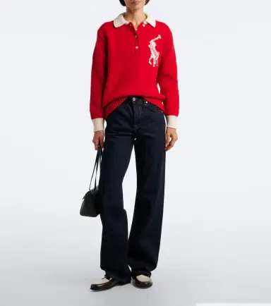 Polo Ralph Lauren Big Pony intarsia wool polo sweater | Thumbnail 4