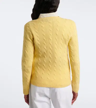 Polo Ralph Lauren Cable-knit wool and cashmere sweater | Thumbnail 3