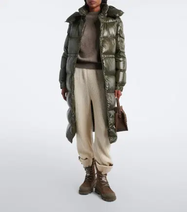 Moncler Cavettaz hooded down coat | Thumbnail 4