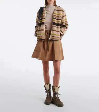 Moncler Pleated miniskirt | Thumbnail 3