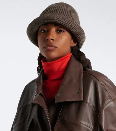 Nour Hammour Bruno cashmere and wool bucket hat | Thumbnail 5 Nour Hammour Bruno cashmere and wool bucket hat | Thumbnail 5