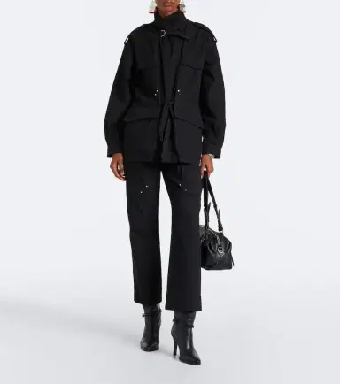 Isabel Marant Amandine pleated cotton-blend straight pants | Thumbnail 2 Isabel Marant Amandine pleated cotton-blend straight pants | Thumbnail 2