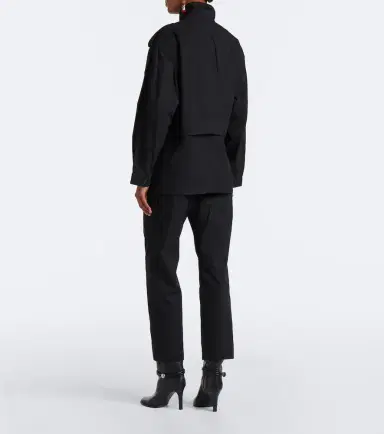 Isabel Marant Amandine pleated cotton-blend straight pants | Thumbnail 3 Isabel Marant Amandine pleated cotton-blend straight pants | Thumbnail 3