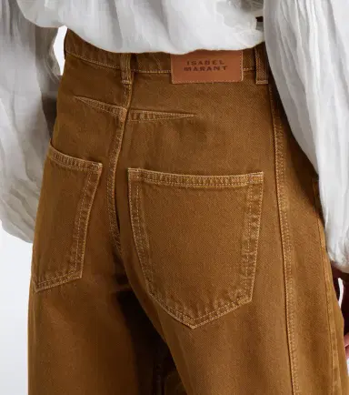 Isabel Marant Lisha pleated barrel-leg jeans | Thumbnail 3 Isabel Marant Lisha pleated barrel-leg jeans | Thumbnail 3