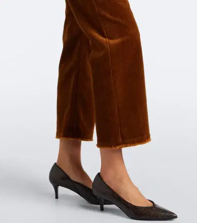 Marant Étoile Ruthie cropped corduroy straight pants | Thumbnail 2