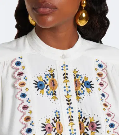 Marant Étoile Monique embroidered blouse | Thumbnail 7