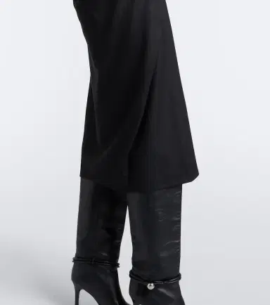 Marant Etoile Jeldia draped midi skirt | Thumbnail 6