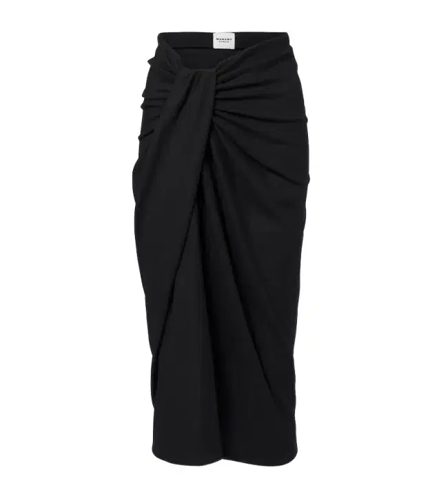 Marant Etoile Jeldia draped midi skirt