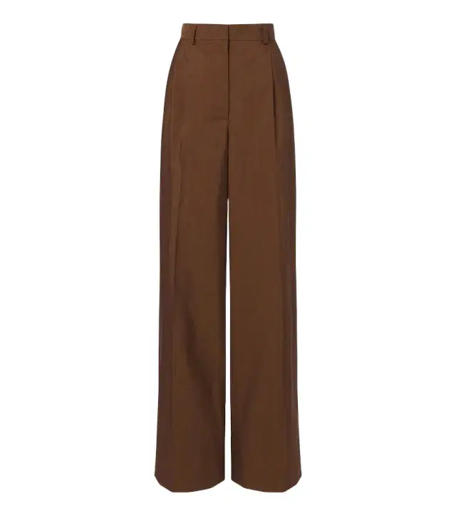 Stella McCartney Wool and silk wide-leg pants