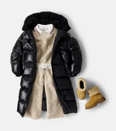 Moncler Enfant Teddy sweater and pants set | Thumbnail 5