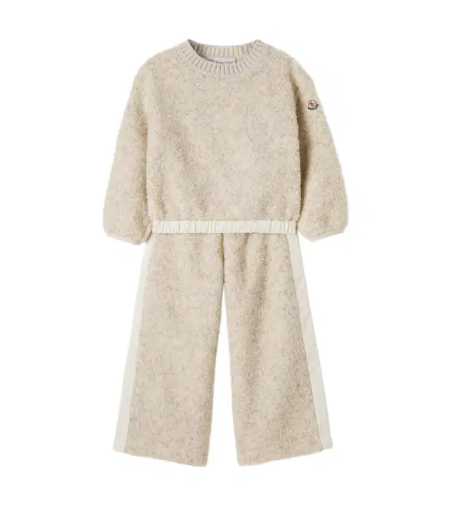 Moncler Enfant Teddy sweater and pants set