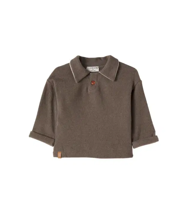 1 + in the Family Baby Monterosso cotton-blend polo sweater
