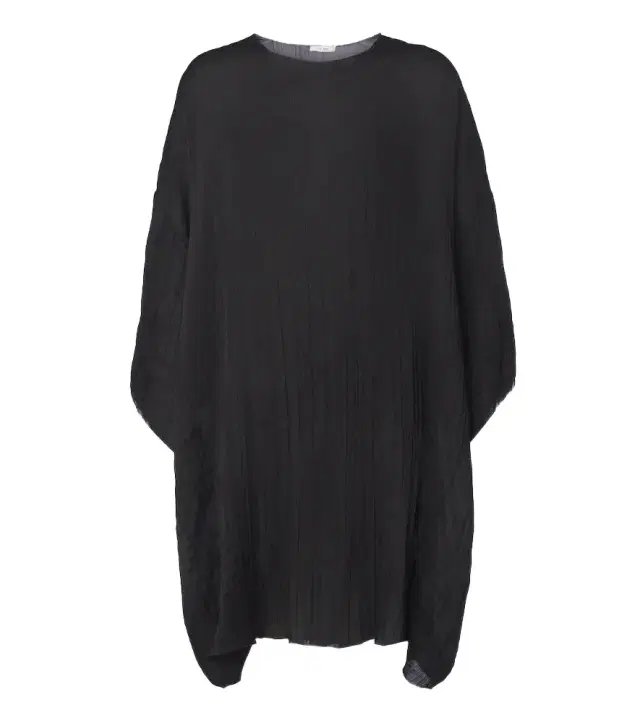 Catena oversized pleated silk blouse