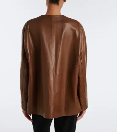 The Row Quintus leather jacket | Thumbnail 2 The Row Quintus leather jacket | Thumbnail 2