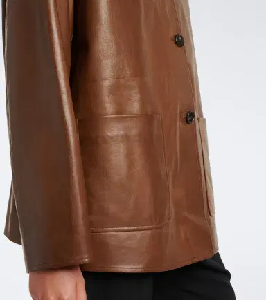 The Row Quintus leather jacket | Thumbnail 5 The Row Quintus leather jacket | Thumbnail 5