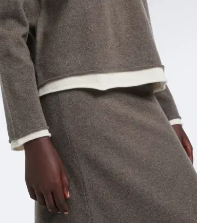 Arch4 Finley layered cashmere sweater | Thumbnail 4