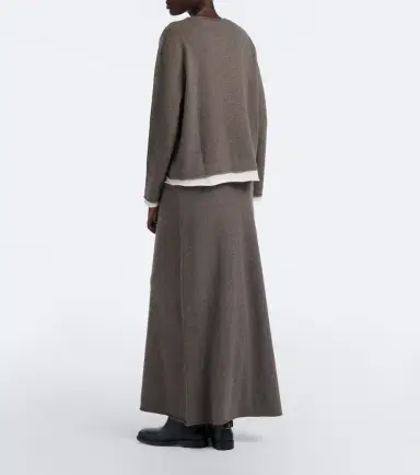 Arch4 Parker cashmere maxi skirt | Thumbnail 2